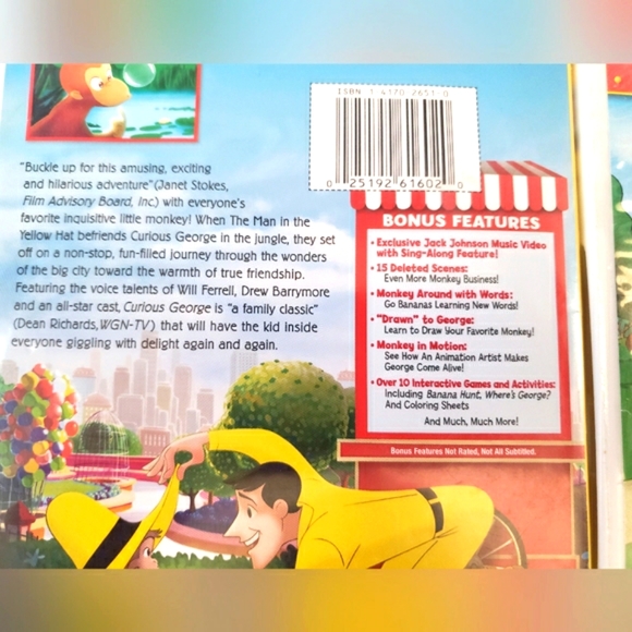 Curious George DVD Bundle Set!! - Picture 3 of 7